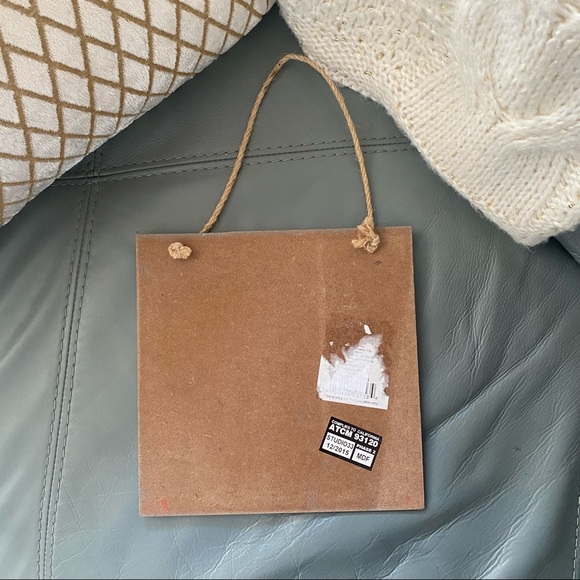 Beachy & Cute LIFE IS A BEACH Wood Rope COASTAL Art WALL Decor HANGING - Picture 4 of 6